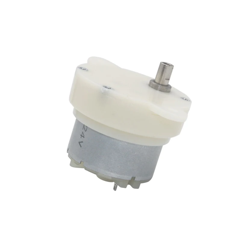 12V 24V DC мотор для игрушки низкая скорость 10RPM Шестерня ed пластиковая