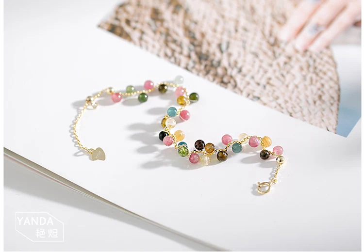 color bead sterling silver bracelets bangles 04_01