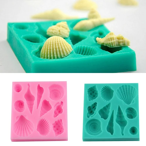 

Silicone Seashell Beach Shells Fondant Cake Decorating Chocolate Mold Tools