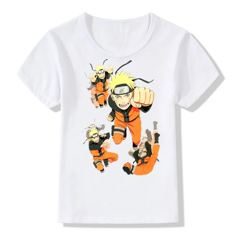 

Baby Boys Girls Uchiha Sasuke Uzumaki Naruto Anime T shirt Children Summer Short Sleeve Tops Kids Casual Clothes,ooo375