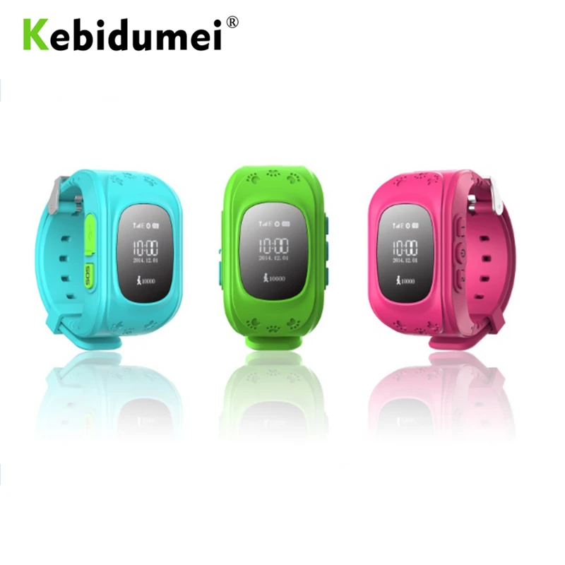 

Kebidumei SQ50 Anti-Lost Kids Baby Safe SOS Call Location Finder Smartwatch with SIM Card GPS for Children Wearable Smart Watch