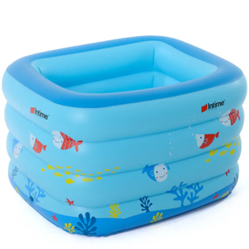 

Inflatable Swimming Pool Creative Cartoon The Underwater World PVC Baby Swimming Pool Thicken Children Paddling Pools G953