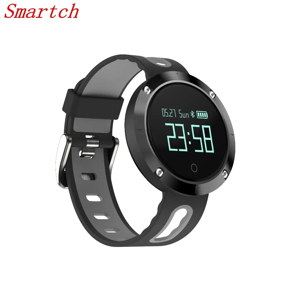 Smartch DM58 Smart Bracelet 2017 Blood Pressure Heart Rate Monitor IP68 Waterproof Call Reminder Activity Tracker