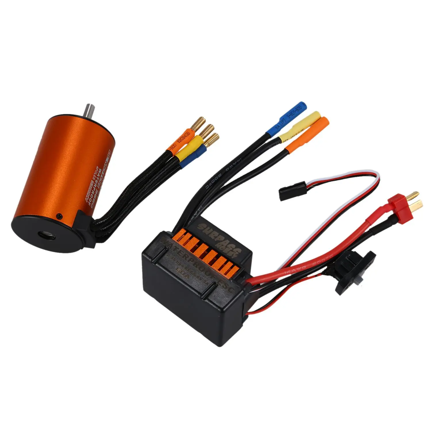 

SURPASS HOBBY 1: 10 RC Car Truck Model Part 3660 3300KV Brushless Motor 60A ESC Set