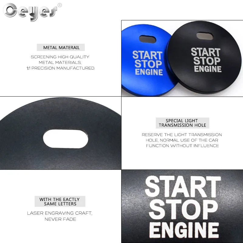 Start Engine Button Cover Ring (6)