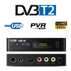 HD 1080 p ТВ тюнер dvb T2 Vga tv Box Dvb-t2 для монитора адаптер USB2.0 тюнер приемник спутниковый декодер Dvbt2 русская инструкция