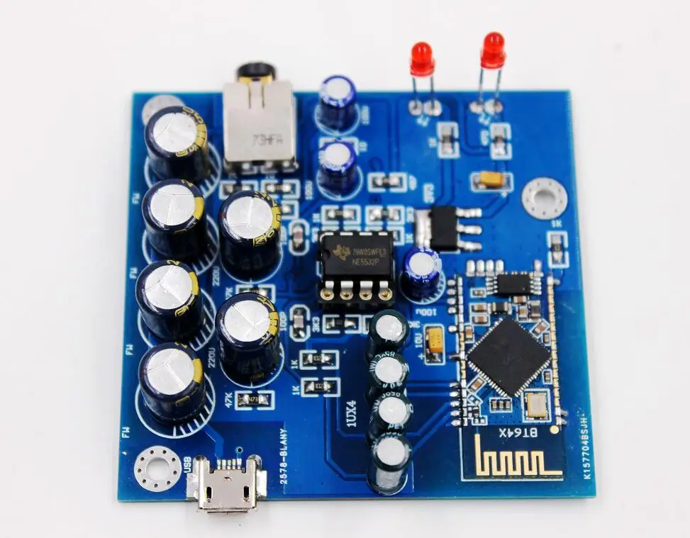 CSR64215 Bluetooth 4 2 APTX аудио приемник беспроводной адаптер HIFI с Op amp NE5532 3 5 мм для