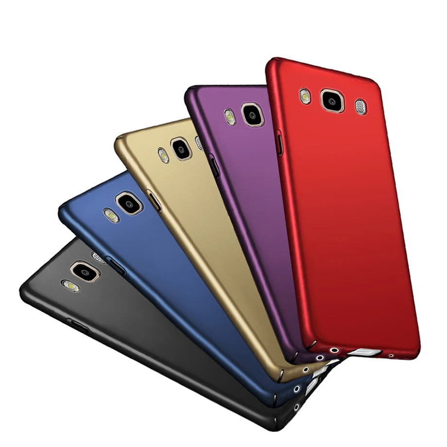 

For Phone cases Samsung Galaxy J5 2016 Case 360 Matte Case Hard Plastic pc Cover For Samsung Galaxy J5 2016 J510 5.2" Back Coque