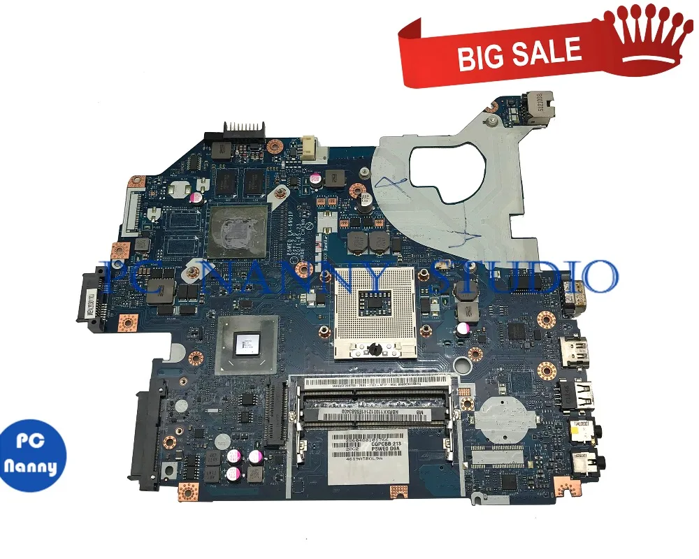 Материнская плата PCNANNY MBRXK11001 для ноутбука Acer aspire 5750 5750G GT610M P5WE0 LA-6901P HM65 DDR3