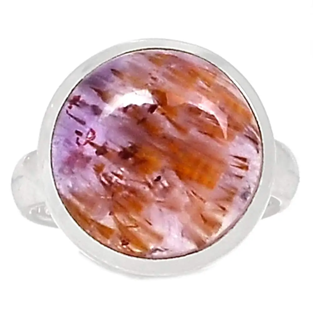 

Genuine CACOXENITE Ring 925 Sterling Silver Jewelry,USA Size :6.25, MHBAR3588