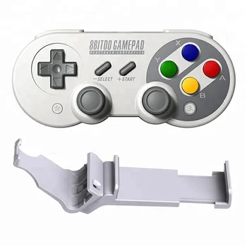 

8Bitdo SF30 Pro Wireless Bluetooth Gamepad With Bracket For Nintendo Switch / MacOS / Android / Raspberry Pi / PC Controller