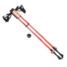 2 шт./пара 80 см-130 см углеродное волокно, ультра легкие Пеший Туризм полюс трость анти амортизатор Системы со внутренним, вращающимся затвором эластичный палочки