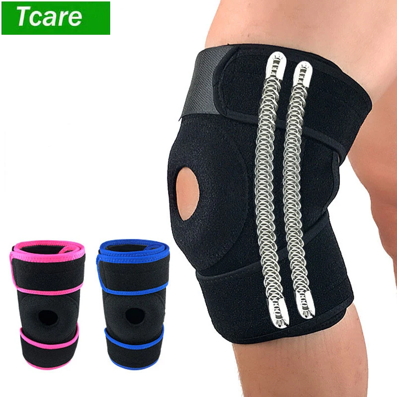 

2Pcs/lot Knee Brace Support Open Patella Stabilizer with Adjustable Strapping Extra Thick Breathable for Meniscus Tear Arthritis