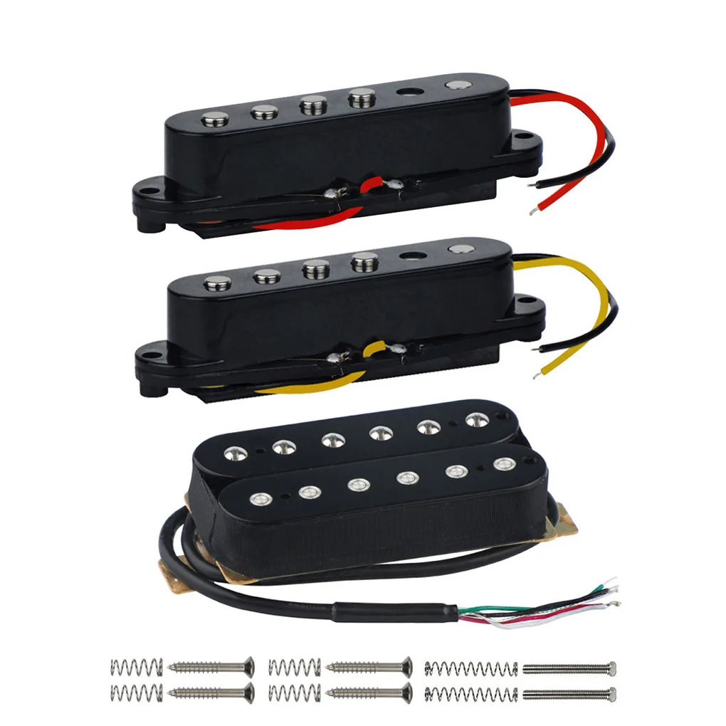 FLEOR 3pcs/Set Ceramic Neck/Middle/Bridge Pickups Electric