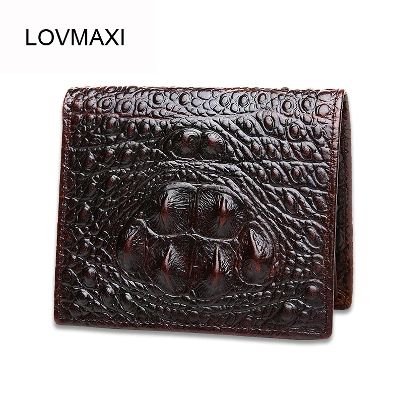 Мужские Винтажные кошельки LOVMAXI из 100% натуральной кожи повседневные кофейного