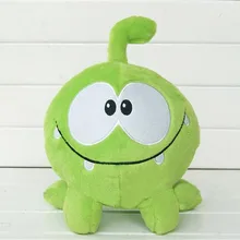Новинка, зеленая лягушка kawaii, 20 см, om nom, лягушка, плюшевая игрушка, срезанная веревкой, мягкая резиновая срезанная веревка, фигурка, игрушка, рождественский подарок для девочки