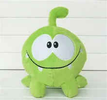 2018 New green frog kawaii 7 20cm om nom frog plush stuffed toys cut the rope