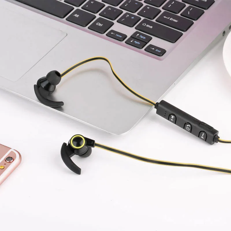 Спортивные Bluetooth 4 1 наушники гарнитура стерео музыка играть Handfree Ответ вызова