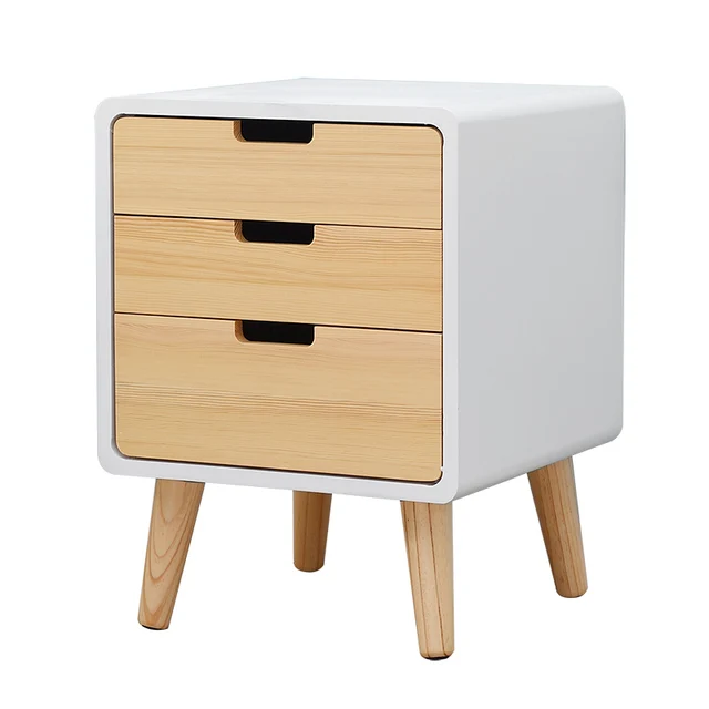 Best Price Household Bedside Table Modern Simple Small Wooden