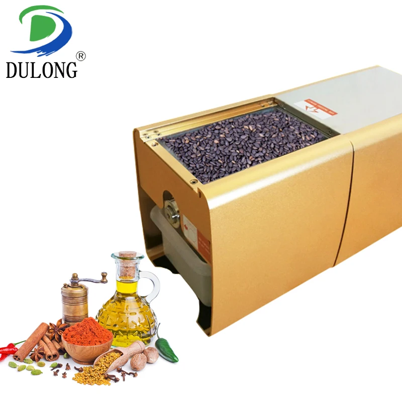 

Best Sales Rapeseed oil press machine coconut oil making machine vegetable oil extraction machine stainless steel for home using