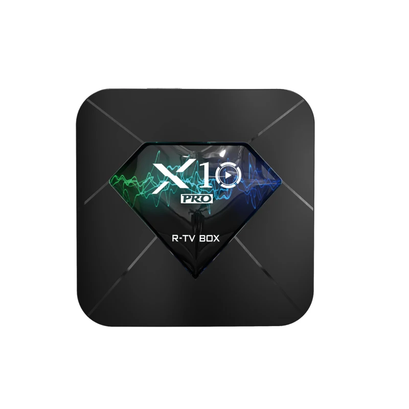 ТВ приставка X10 Pro Smart TV Android 8 1 четырехъядерный Amlogic S905X2 LPDDR4 4 Гб 32 ГБ 64 2 4G 5 ГГц Wi Fi