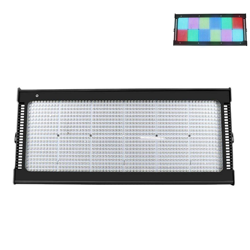 

1200 LED Stage Effect Strobe Light 12 Individually Controllable Modules RGB LED Flash Lights For DJ Disco Wash Stage Lighting