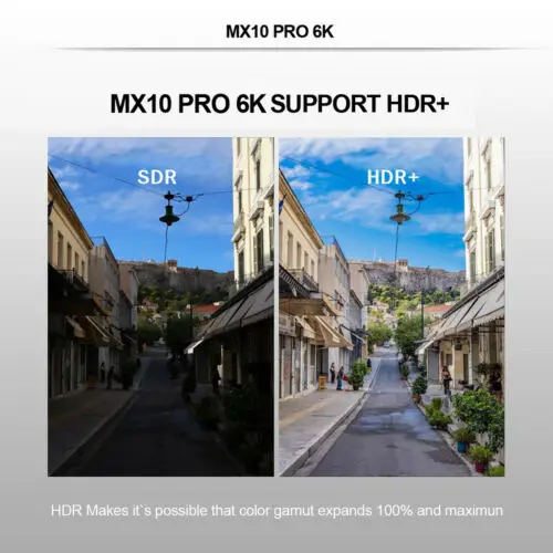 ТВ бокс SMART Android 9 0 6K MX10 Pro WiFi KDLPAY Quad основной игрок HDMI 2 Media|ТВ-приставки и