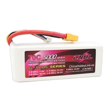 CNHL LI PO 5000mAh 14 8V 70C Max 140C 4S Lipo Battery Pack for RC Hobby