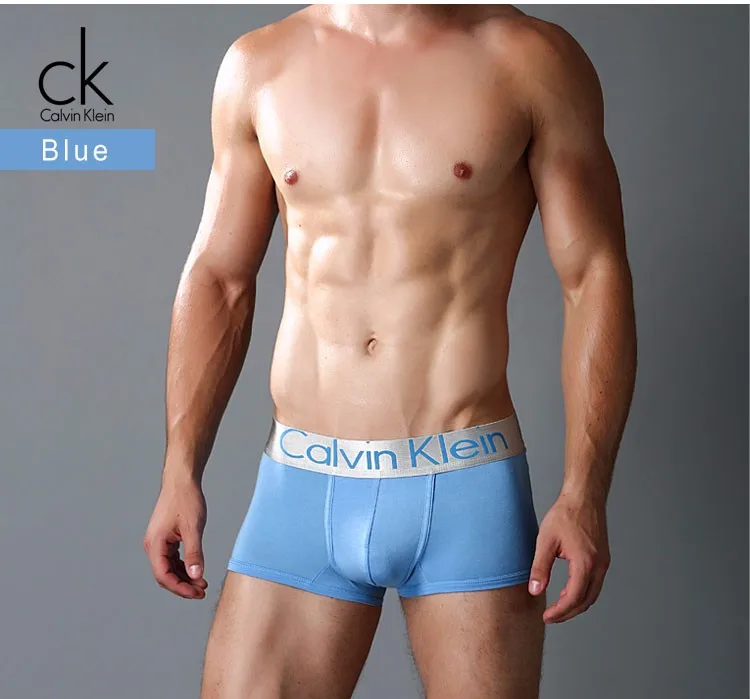 Calvin Klein CK Men ropa interior ropa interior atractiva del hombre del algodón sólido pantalones de hombre envases lujo|pants children|pants womenpants brand - AliExpress