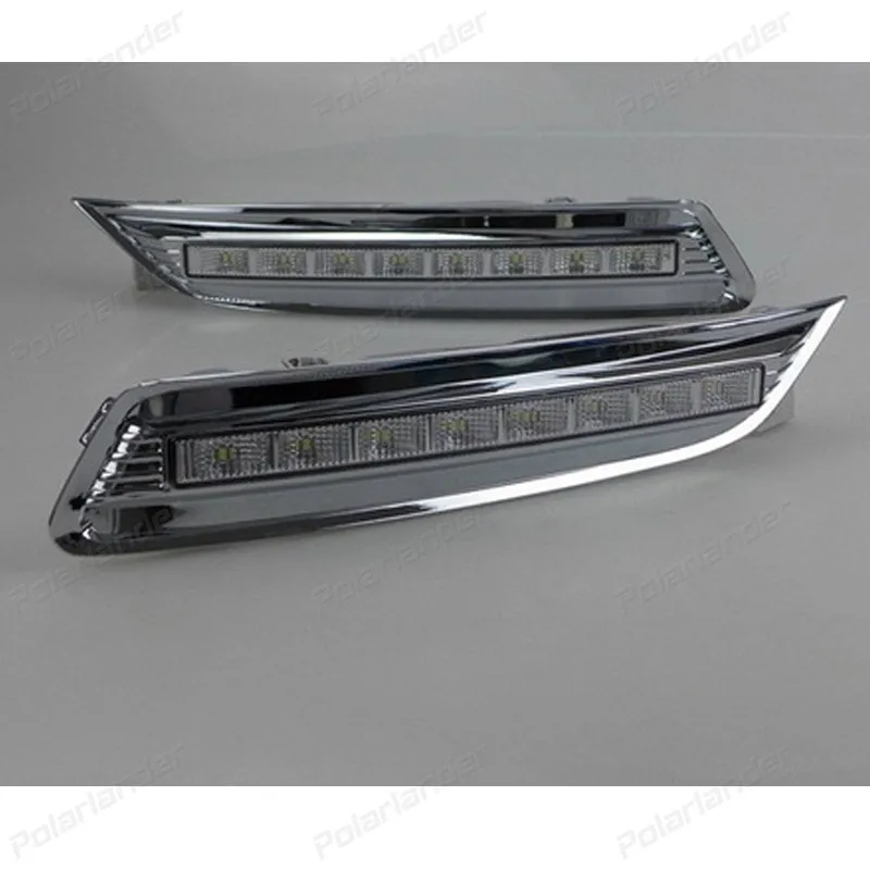 

turn signal lghts For Honda Crosstour 2011-2013 daytime running lights Car styling