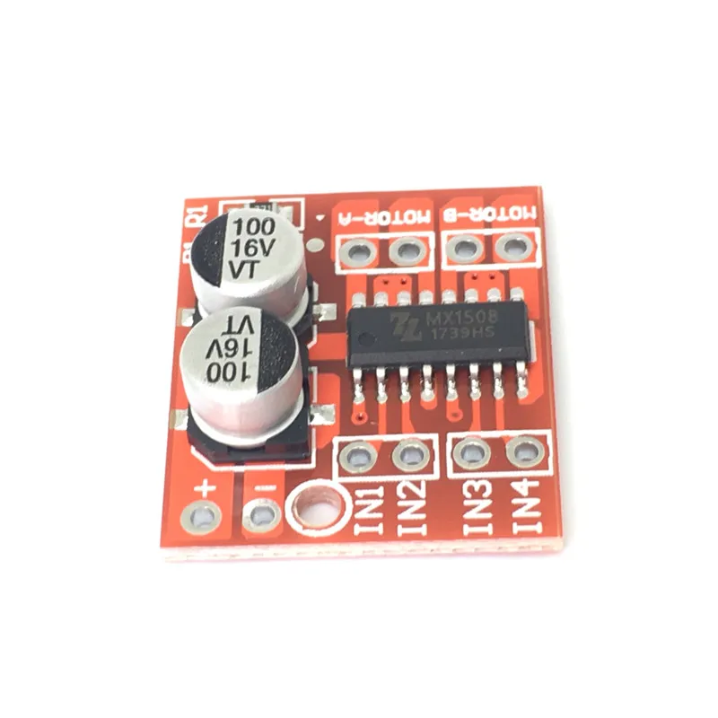 

1pcs Mini L298N stepper motor Two-way dc PWM speed regulating motor driver module and reversing Double H bridge
