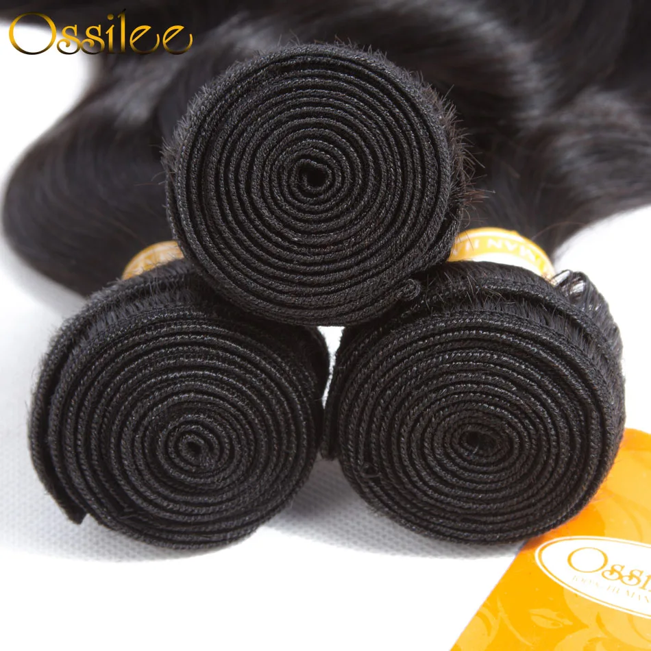 Ossilee Body Wave Bundles Brazilian Hair Weave Bundles Human Hair 1/3/4 Bundles Non Remy Human Hair Extensions Ossilee Body Wave Bundles Brazilian Hair Weave Bundles Human Hair 1/3/4 Bundles Non Remy Human Hair Extensions