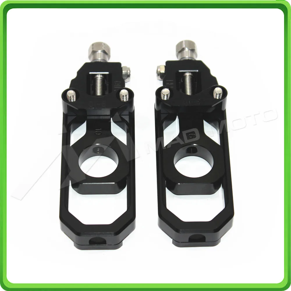 Motorcycle Chain Tensioner Adjuster fit for HONDA CBR 600 RR CBR600RR 2005 2006 Black (5)