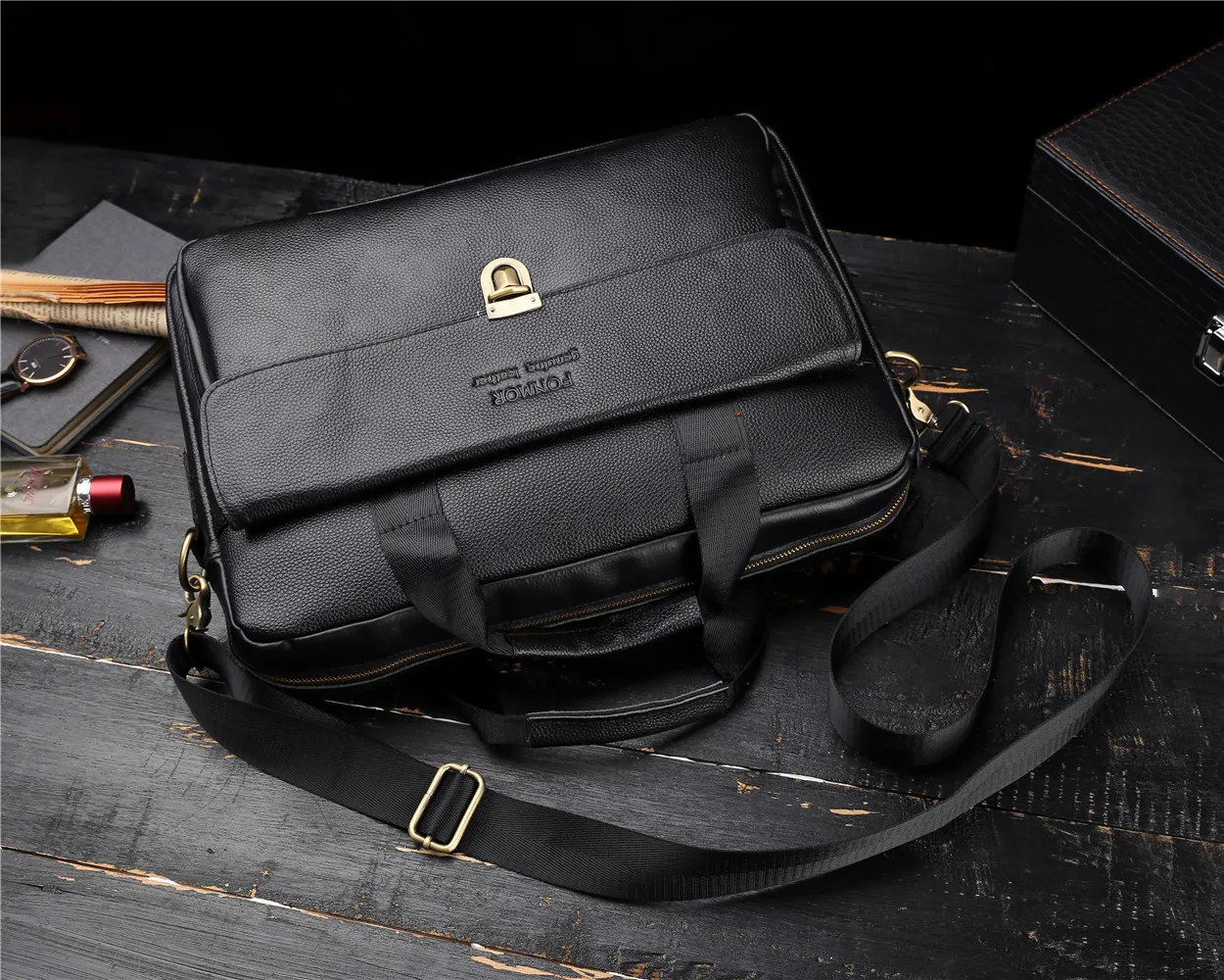 Для мужчин Винтаж Классический портфели Высокое качество пояса из натуральной кожи ноутбука сумки ретро воловьей бизнес сумка