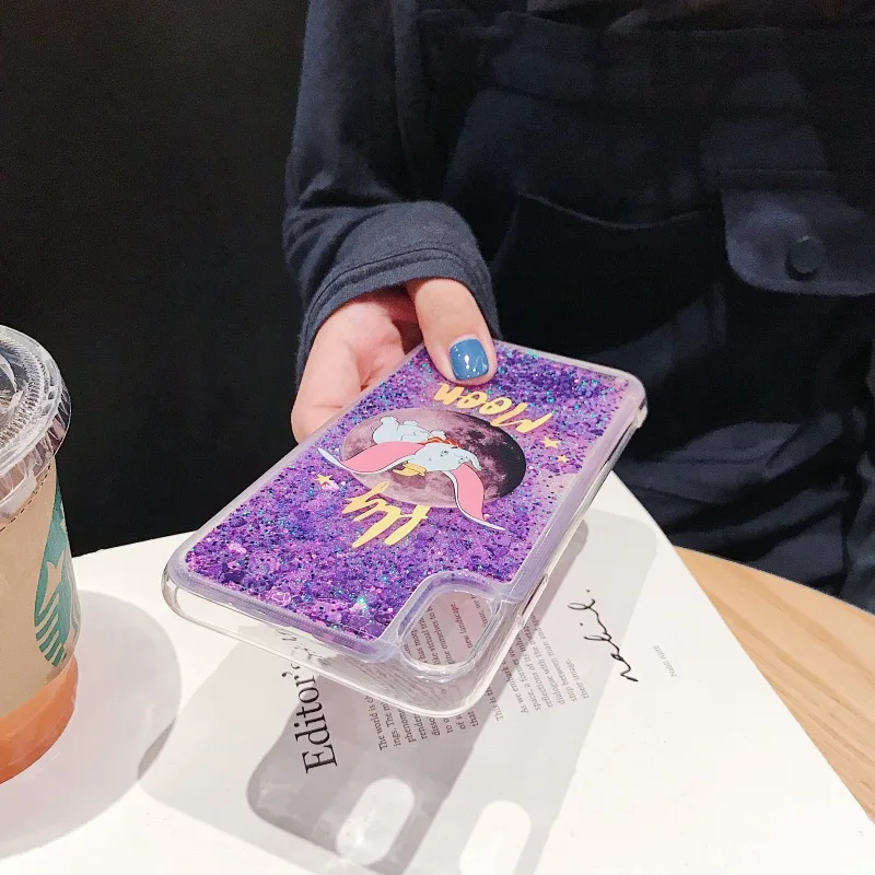 Блестящий Прозрачный Чехол С Рисунком Слона для Samsung A30 A50 A10 A20 S10 M10 M20 S7 Edge S8 S9 A6 Plus