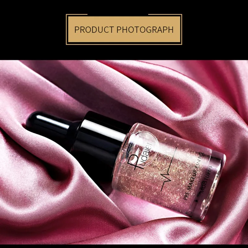 24K Gold Essence Makeup Primer Face Brighten Make Up Moisturizer Primer