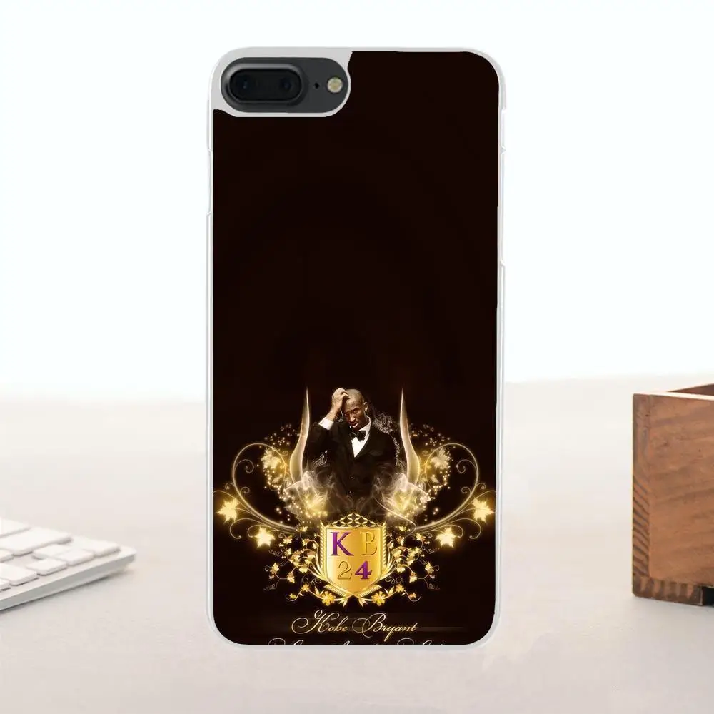 Чехол Kobe Bryant для Apple iPhone 4 4s 5 5C SE 6 6 S 7 8 Plus X для Apple iPhone 4 4s 5 5C SE 6 6 S 7 8 Plus X TPU Hipster - Цвет: as picture