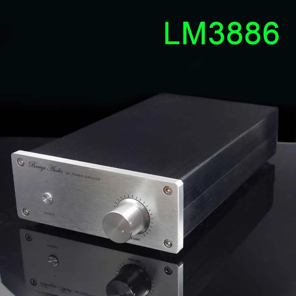 HIFI вынес классический LM3886 стерео усилитель мощности 68 W * 2 с Bluetooth 5,0