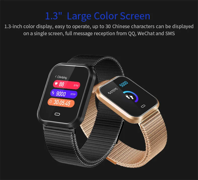 Smart Bracelet CD16 Men MALE Smart Watch Q9 Sleep Monitor Bluetooth Smart Band Sport Smartwatch Q7S For Android IOS Smartphone