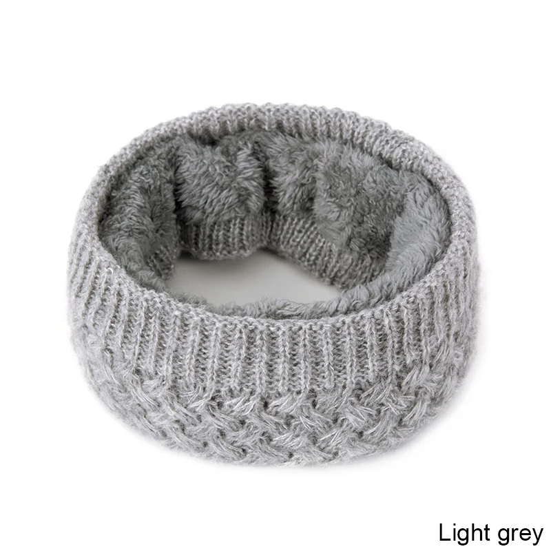 gray1 SuperB&G женские шарфы вязаные шарф модные женские шарф унисекс зимние вязаные шарфы из бархата и хлопка шею женщина крючком кольцо мужчин цикл шарф шарфики женские - Цвет: gray1