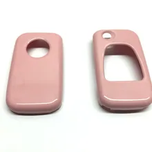 Треугольная клавиатура с дистанционным откидным чехлом для защиты ключей глянцевый розовый цвет для Mercedes Benz