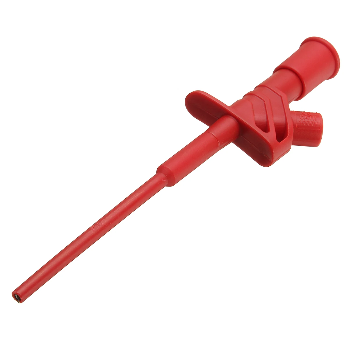 

1Pcs P5004 Professional Insulated Quick Test Hook Clip High Voltage Flexible Testing Probe