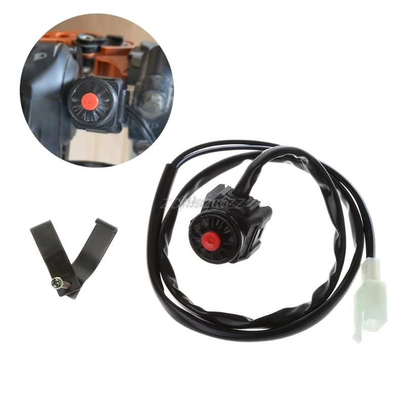 

Motocross Handlebar Kill Switch On-Off Ignition Power Switches Universal for ATV Quad Buggy Pit Dirt Bike