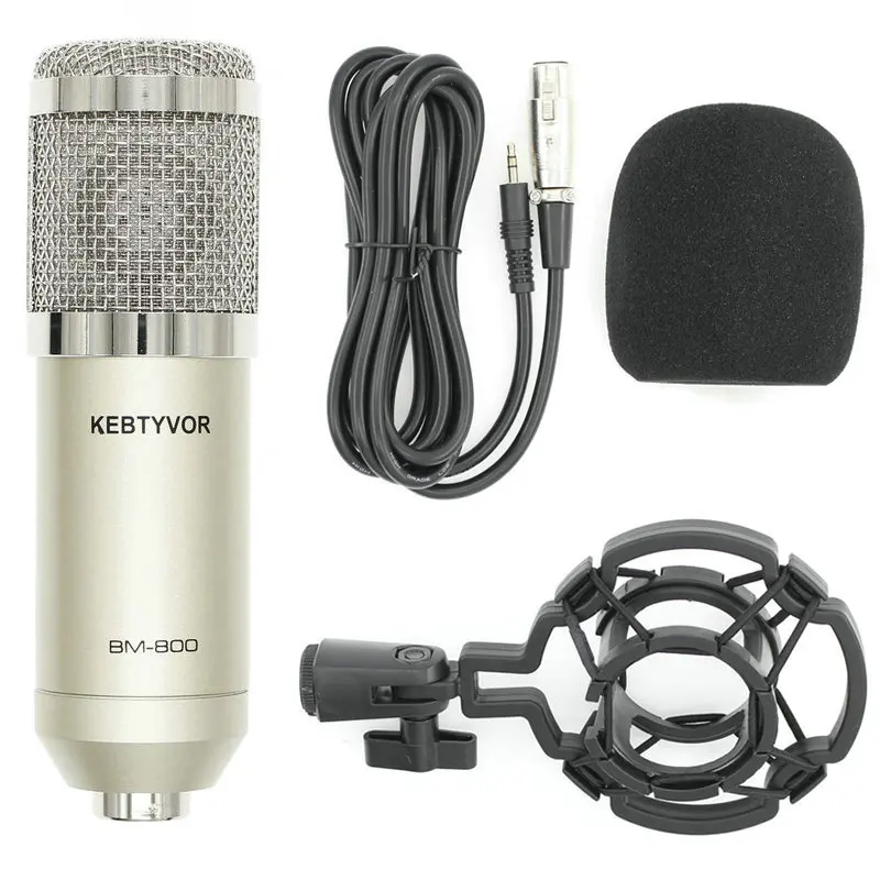 Style B BM 800 Studio Vocal Rrecording конденсатор комплекты микрофона комплект микрофона для компьютера микрофона для аудио вокальной записи - Цвет: Style B