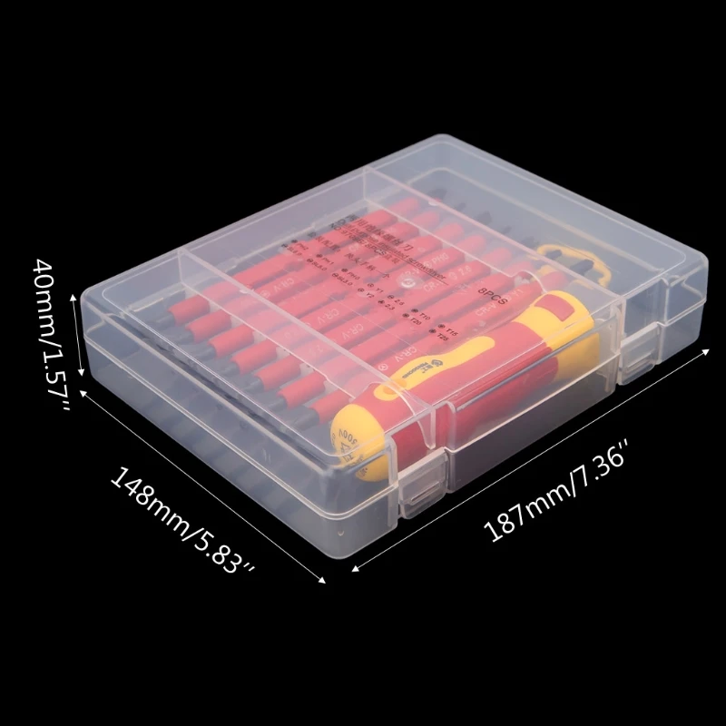 8 шт многоцелевой изолированный Набор отверток электрик ремонтный набор инструментов