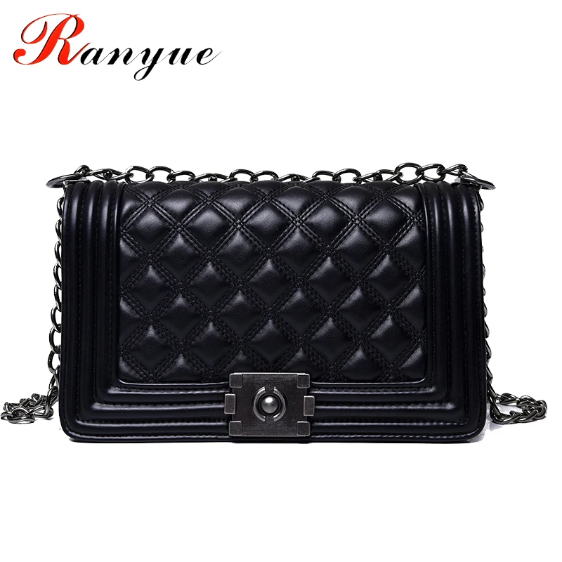 2017 Diamond Lattice font b Women b font Messenger font b Bags b font font b