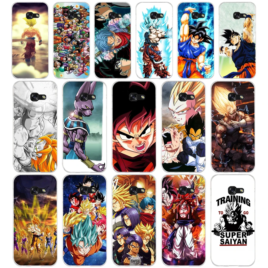 69AQ Dragon Ball Super Nueva Serie Z GT Soft Silicone Tpu Cover phone Case for Samsung galaxy a3 a5 2016 2017 a6 A8 2018 | Мобильные