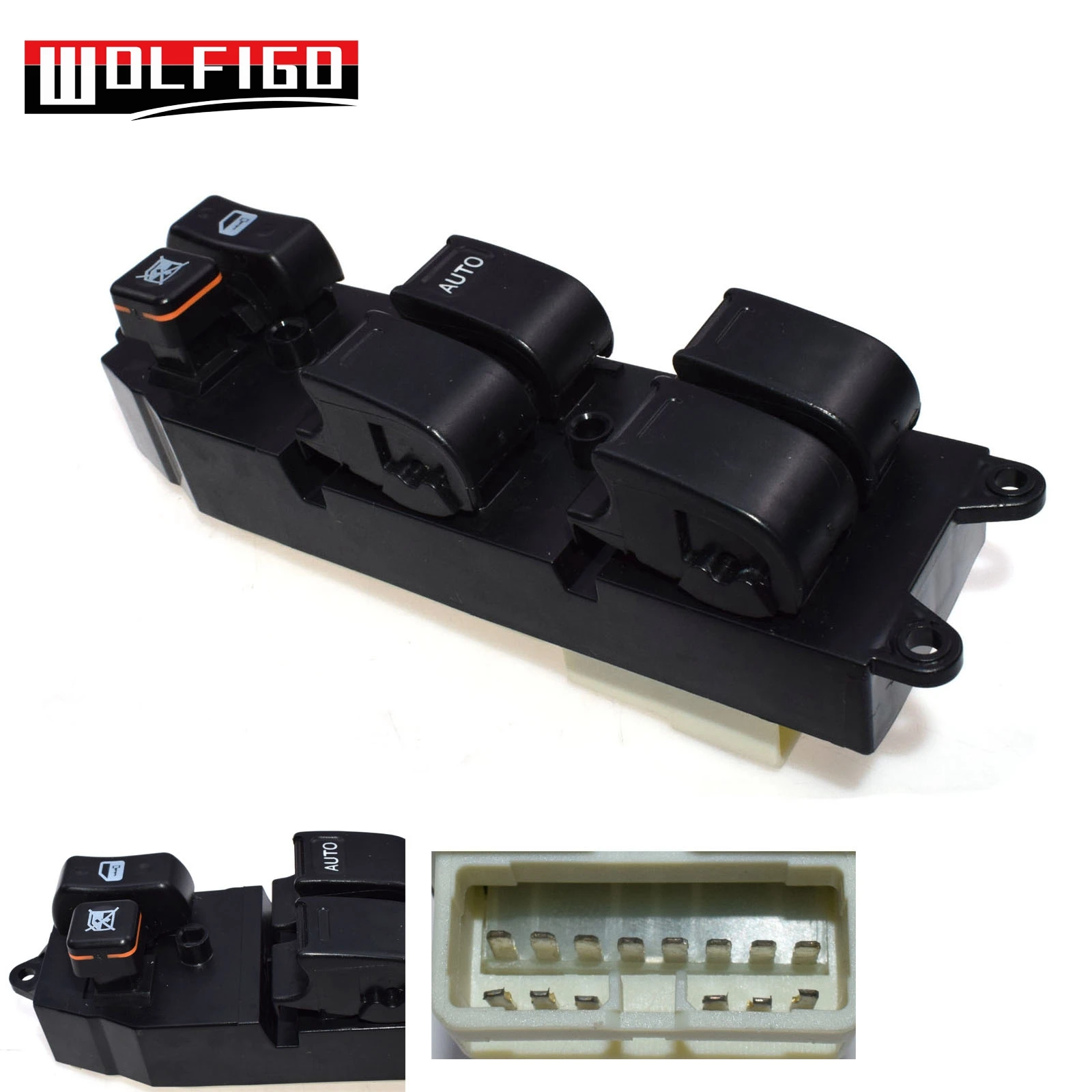Главный переключатель окон WOLFIGO RHD Power Master для Toyota Landcruiser Prado 95 Camry Echo 8482060080 84820 60080
