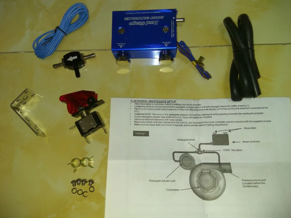 

universal adjustable racing electronic turbo boost controller 30-90PSI