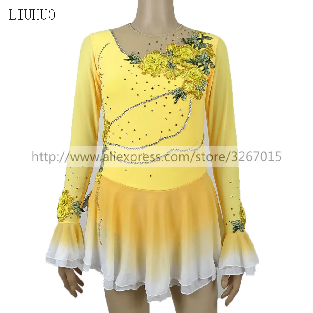 Figure Skating Dress Women's Girls' Ice Skating Dress Competitive